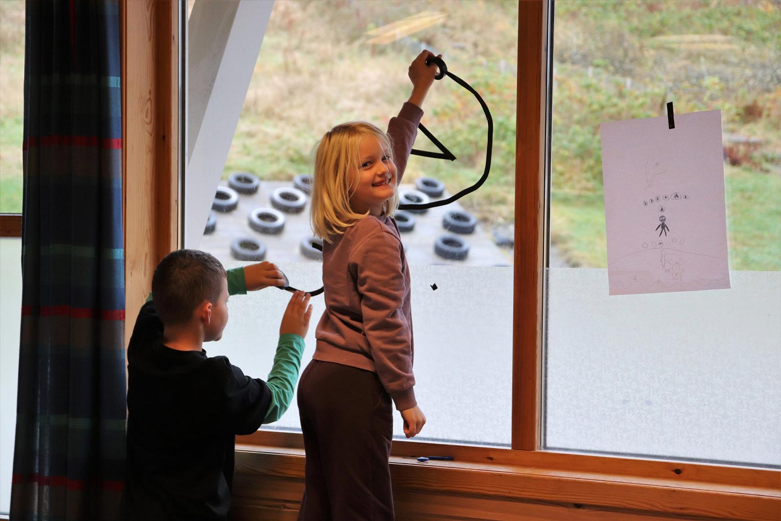 Vera Anestad at Søyland school
