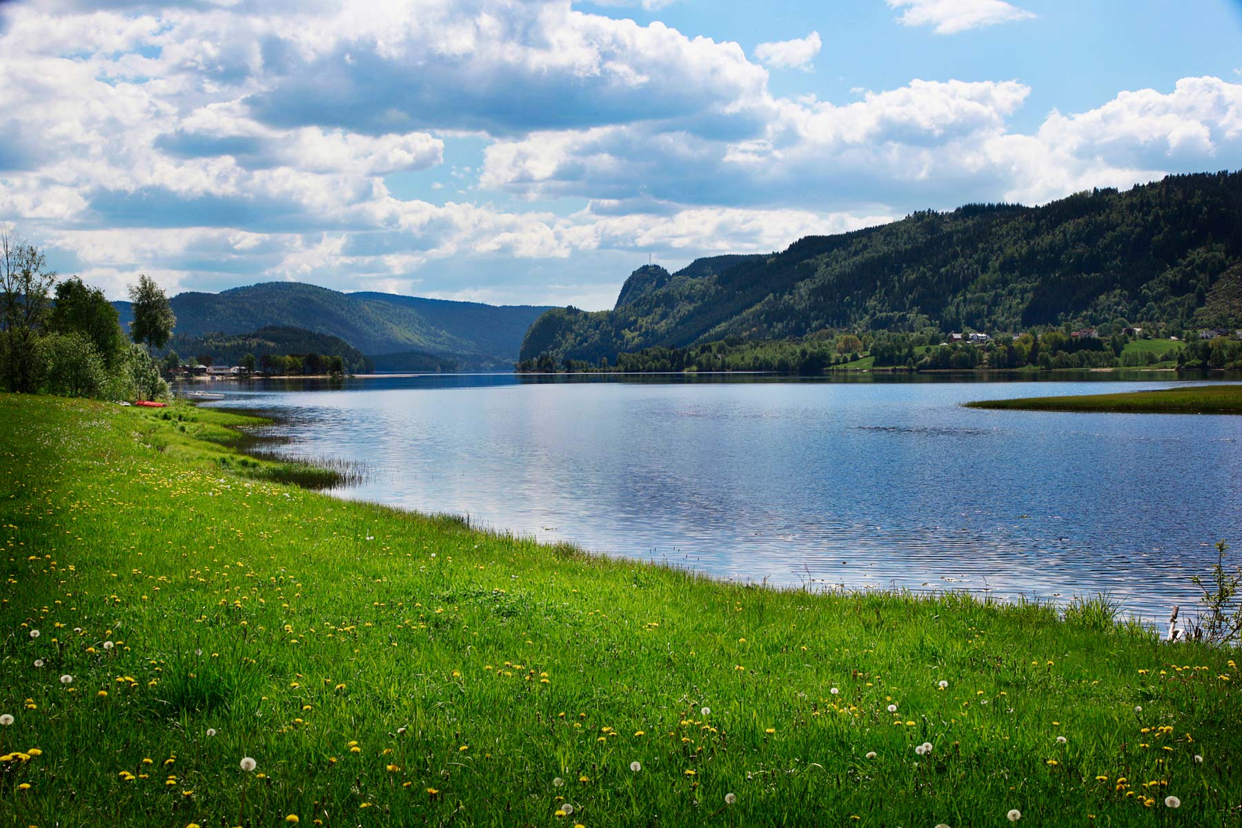 Lyngevannet in Hægebostad