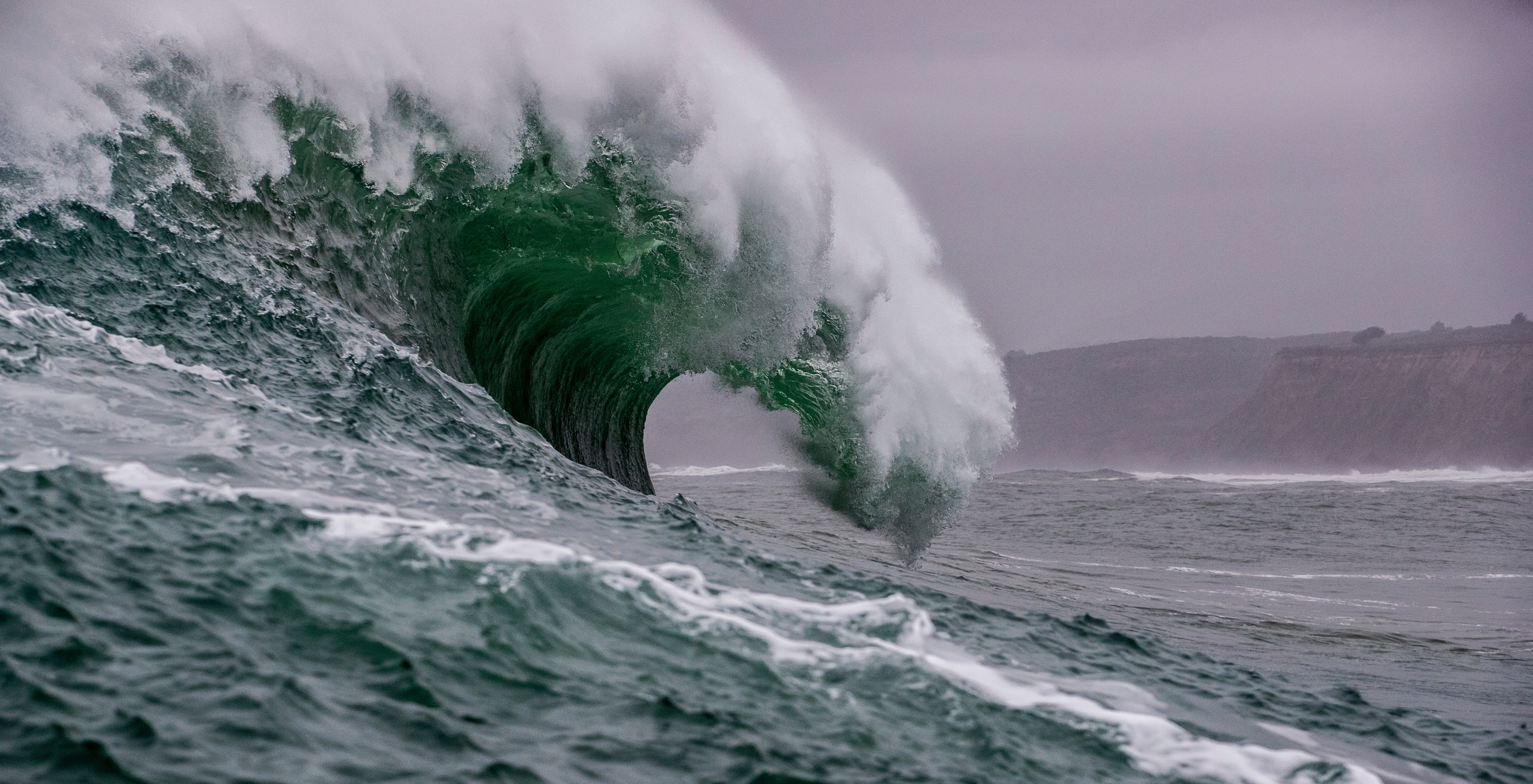 Illustration of the Storegga tsunami