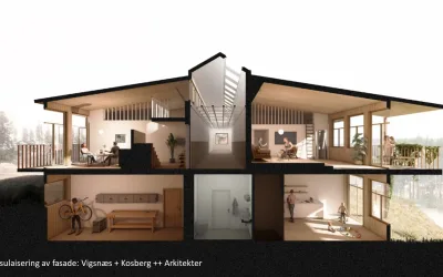 Historic schoolhouse converted to modern apartments