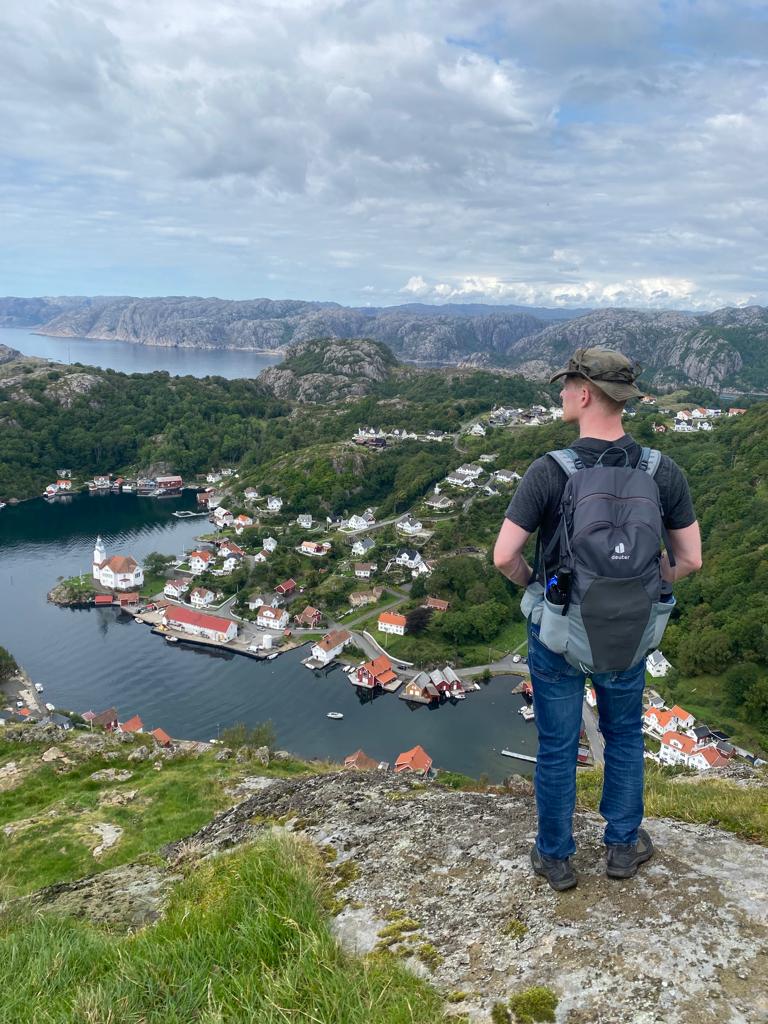 Hiking on Hidra