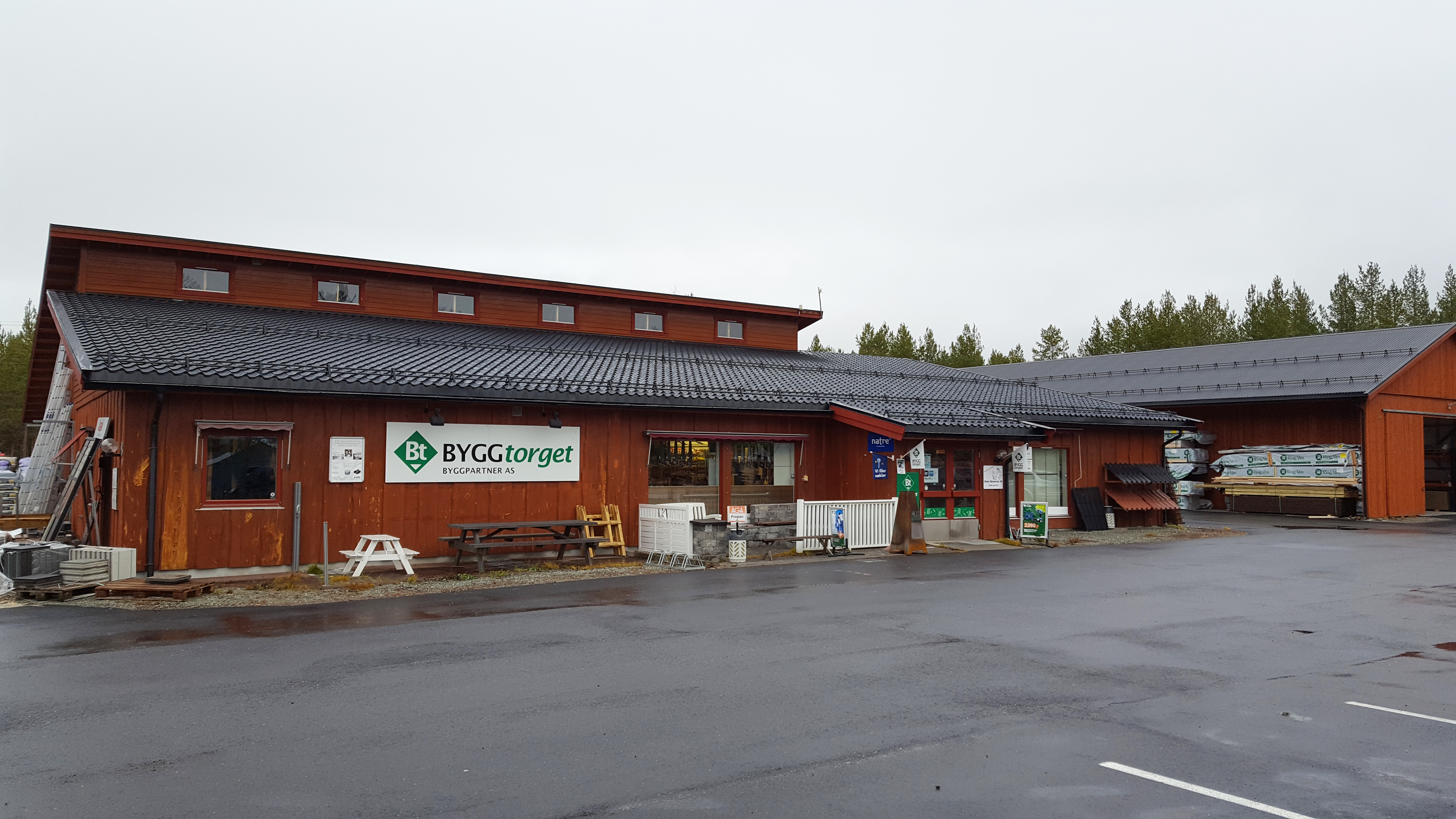 Byggpartner AS — the BYGGtorget storefront in Åkrestrømmen