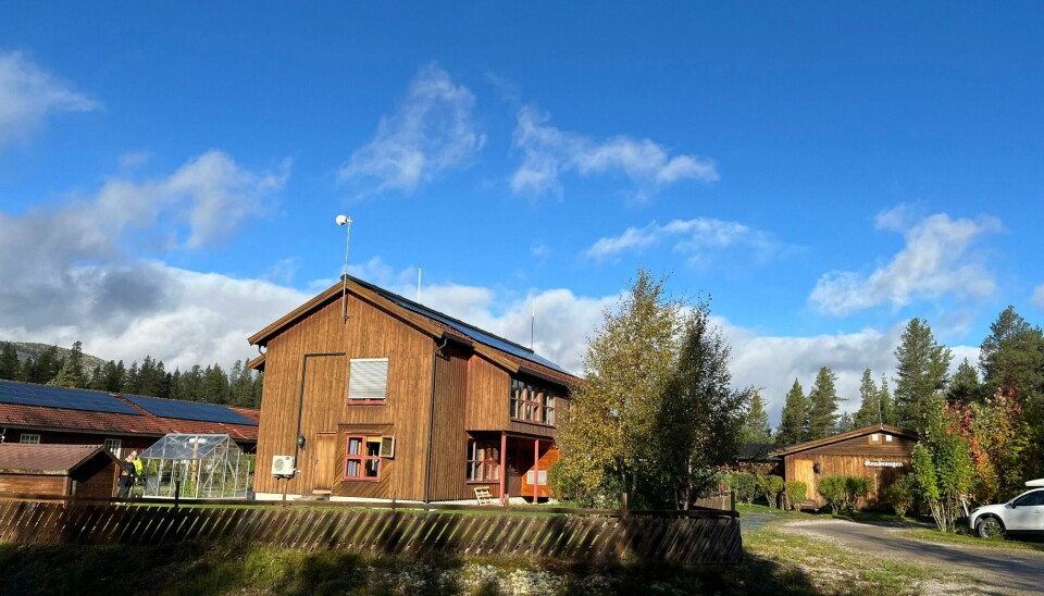 Stiftelsen Renåvangen — the main building with solar panels