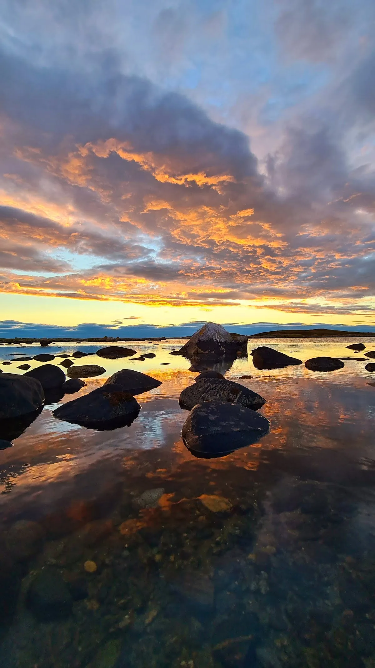 Dramatic seascape
