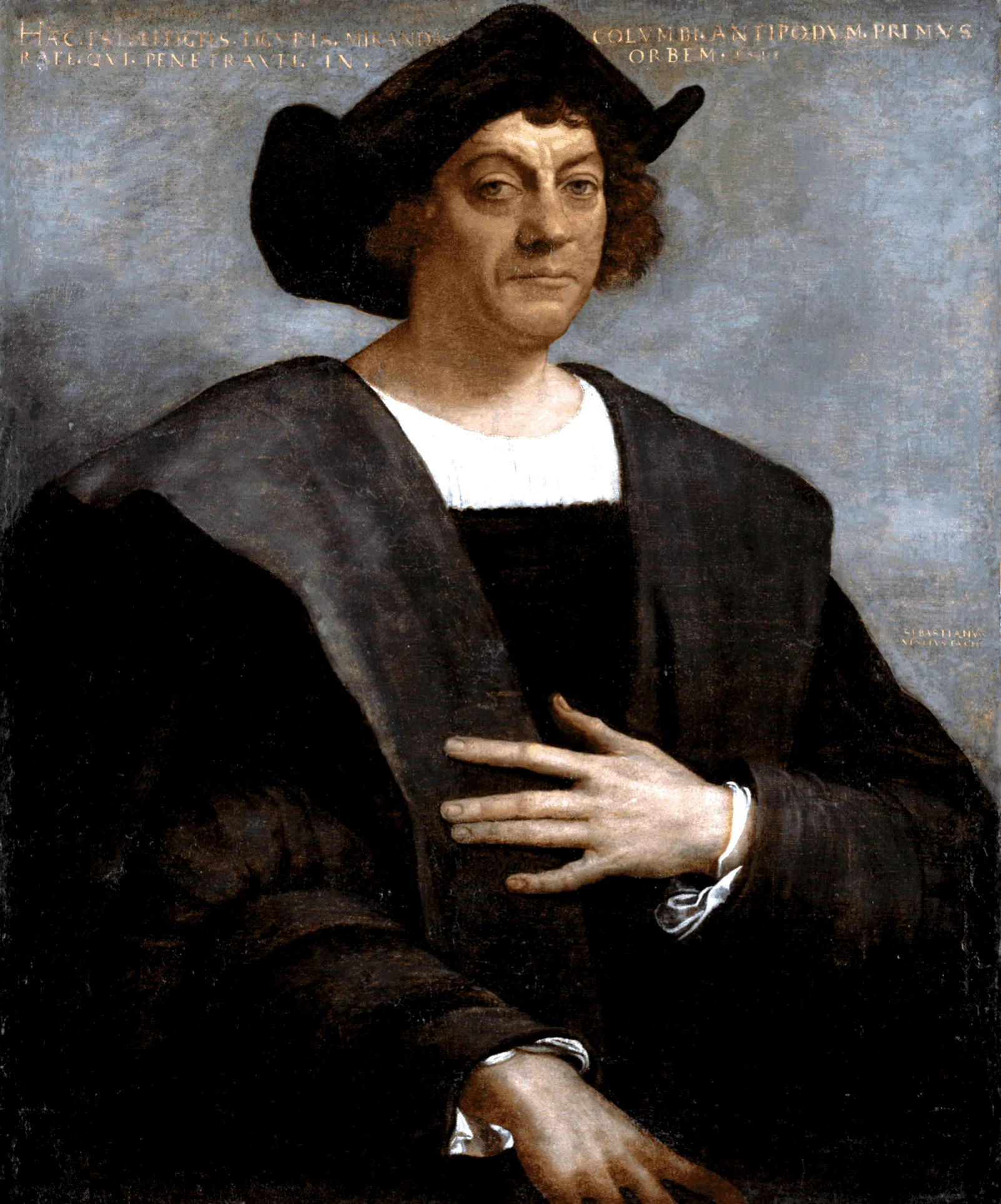 Portrait of Christopher Columbus by Sebastiano del Piombo