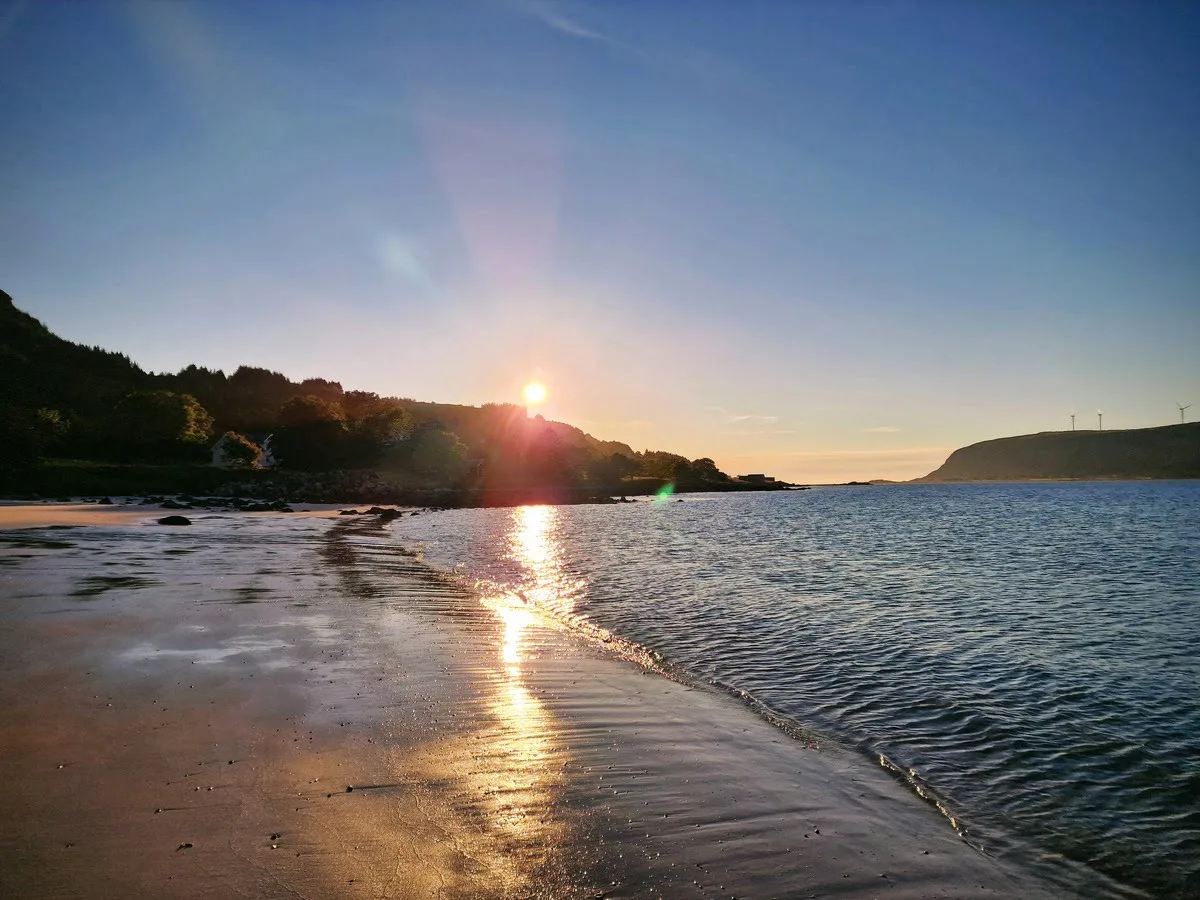 Lepsøya beach