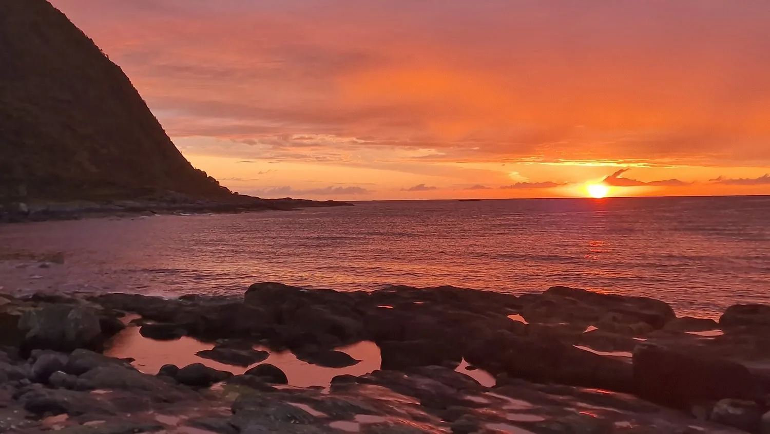Lepsøya sunset