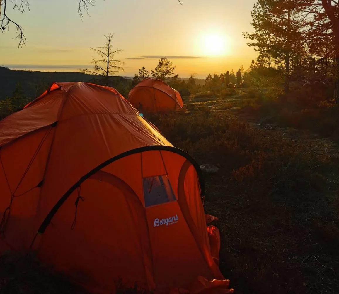 Camping in Mykland