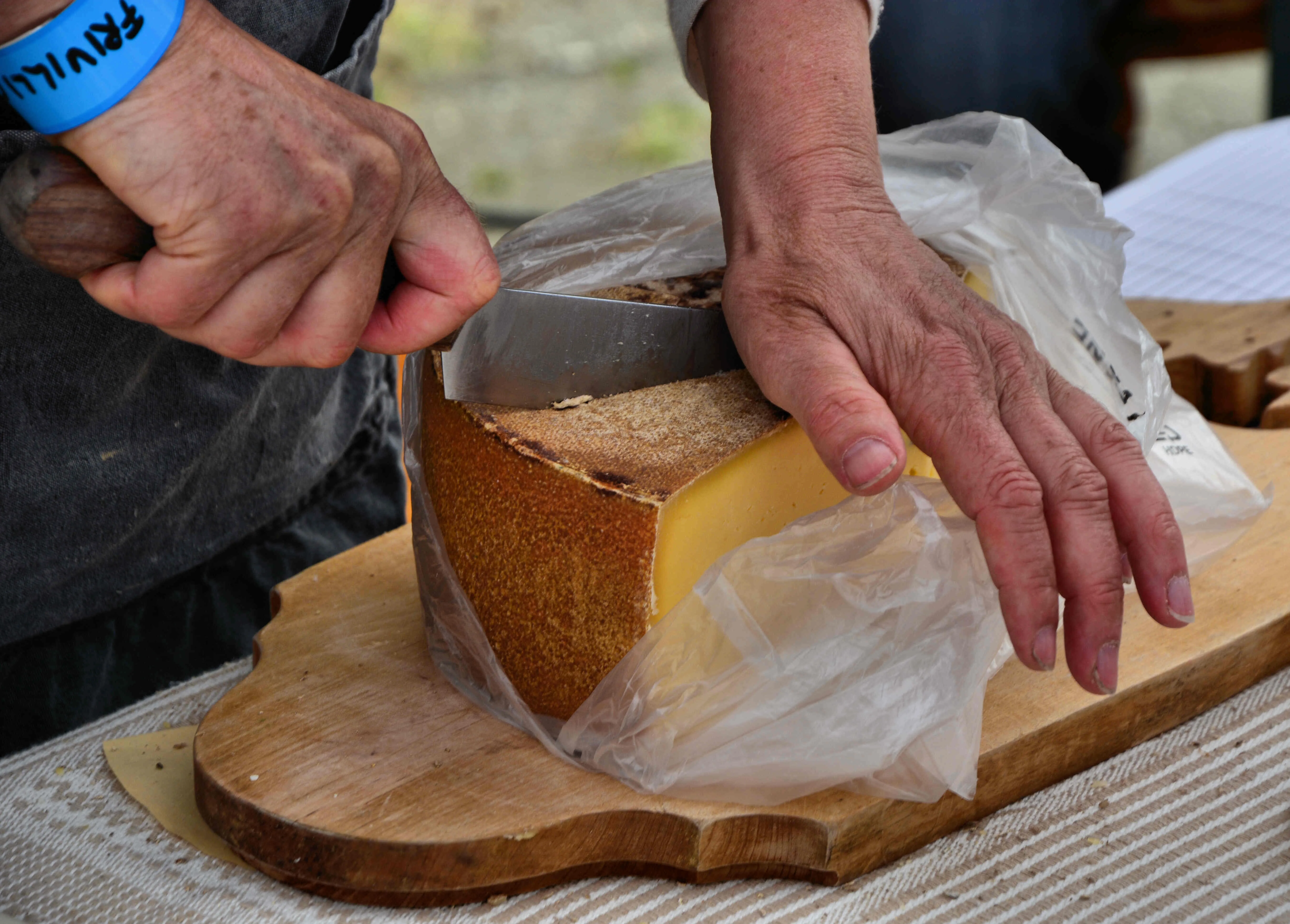 Locally produced goat cheese from Undredal